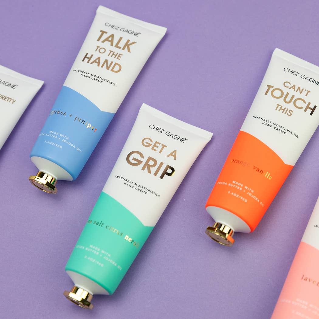 Get A Grip - Sea Salt, Citrus + Neroli - Clean + Vegan Hand Crème - 3.4oz - The Collective Park City