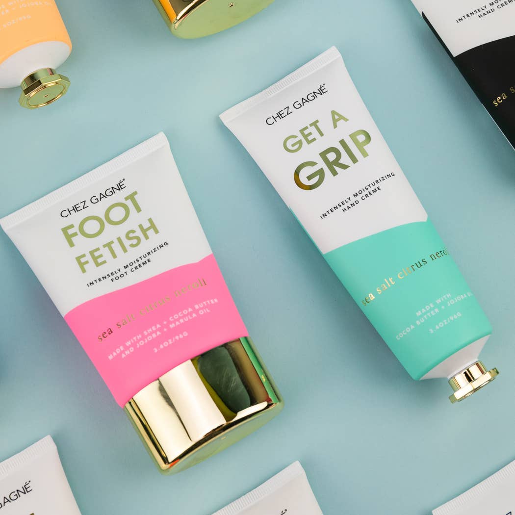 Get A Grip - Sea Salt, Citrus + Neroli - Clean + Vegan Hand Crème - 3.4oz - The Collective Park City