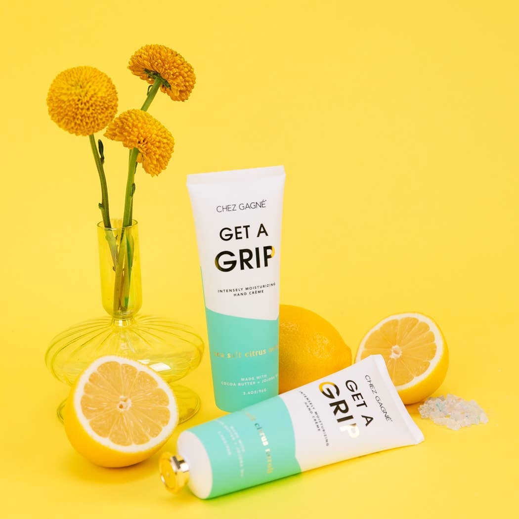 Get A Grip - Sea Salt, Citrus + Neroli - Clean + Vegan Hand Crème - 3.4oz - The Collective Park City
