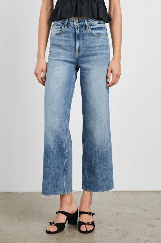 Getty Crop Wide Leg Jean - The Collective Park City