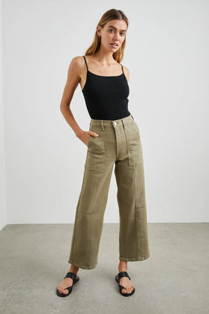 Getty Cropped Utility Pant - The Collective Park City