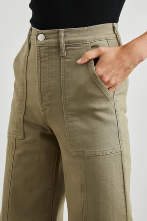 Getty Cropped Utility Pant - The Collective Park City