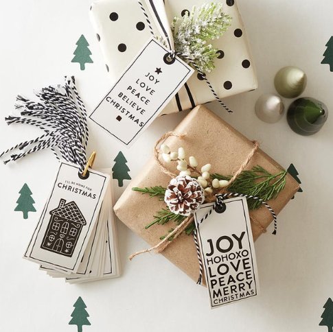 Gift Tags - Christmas Woodlands - The Collective Park City