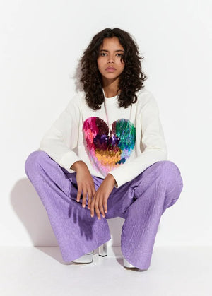 Gindi Heart Sweatshirt - The Collective Park City