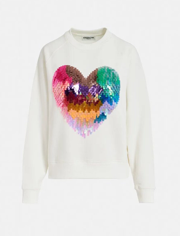 Gindi Heart Sweatshirt - The Collective Park City