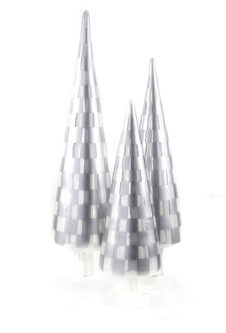 Glass Checkered Tree - The Collective Park City