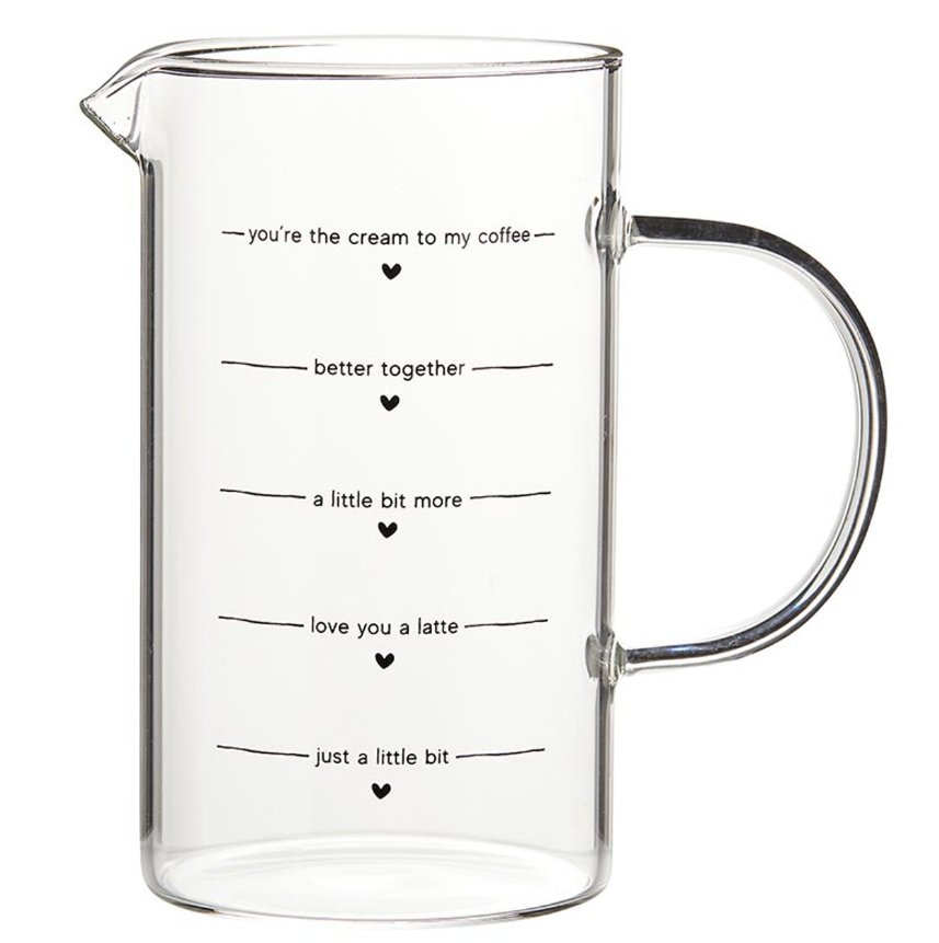 Glass Creamer Pitcher - The Collective Park City