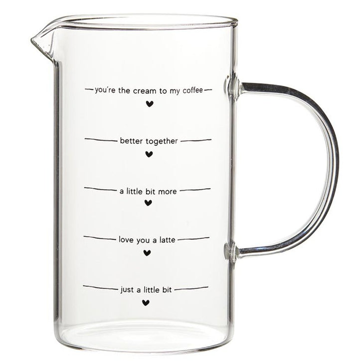 Glass Creamer Pitcher - The Collective Park City