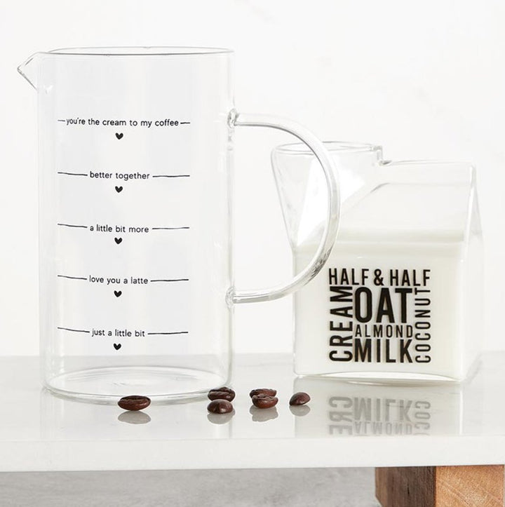 Glass Creamer Pitcher - The Collective Park City
