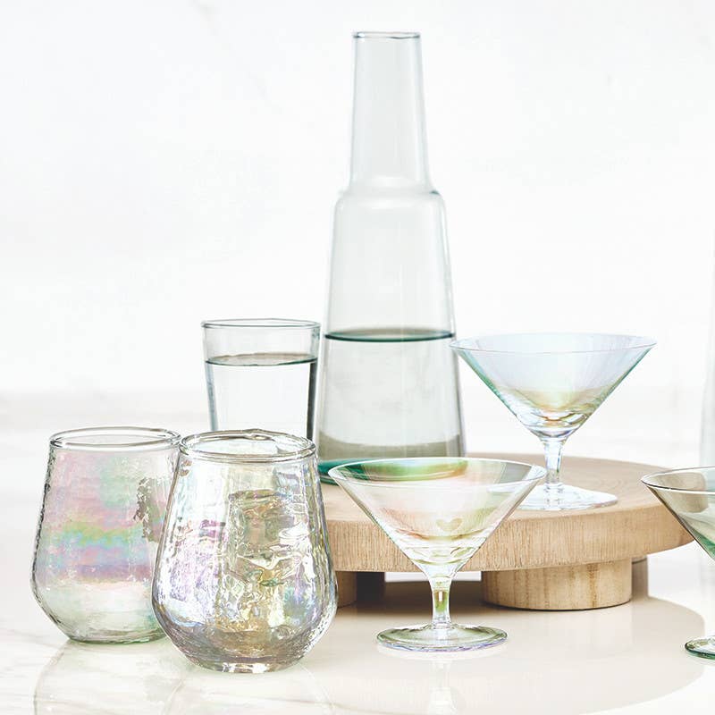 Glass Water Decanter - Coastal - The Collective Park City