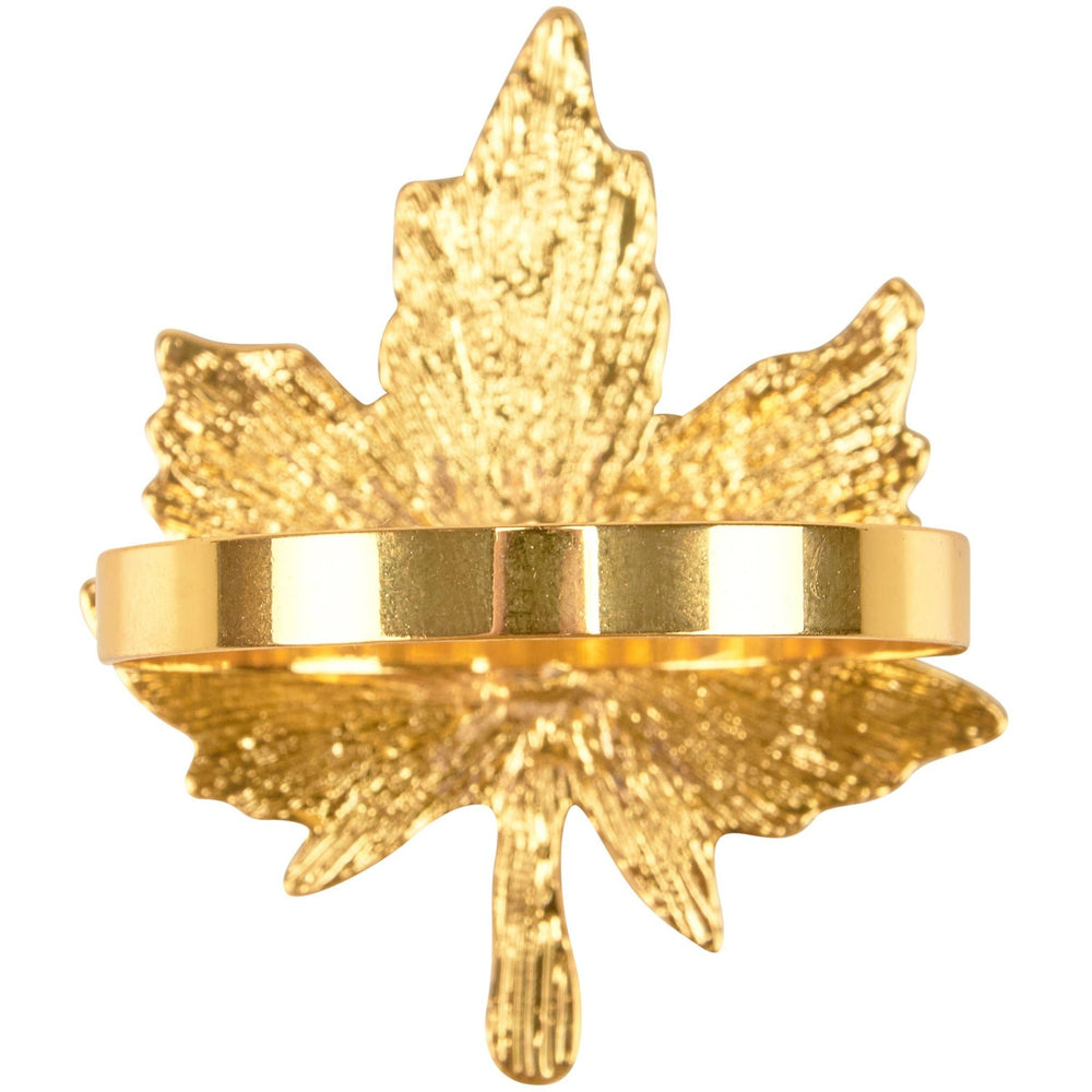 Gold Leaf Napkin Ring - The Collective Park City