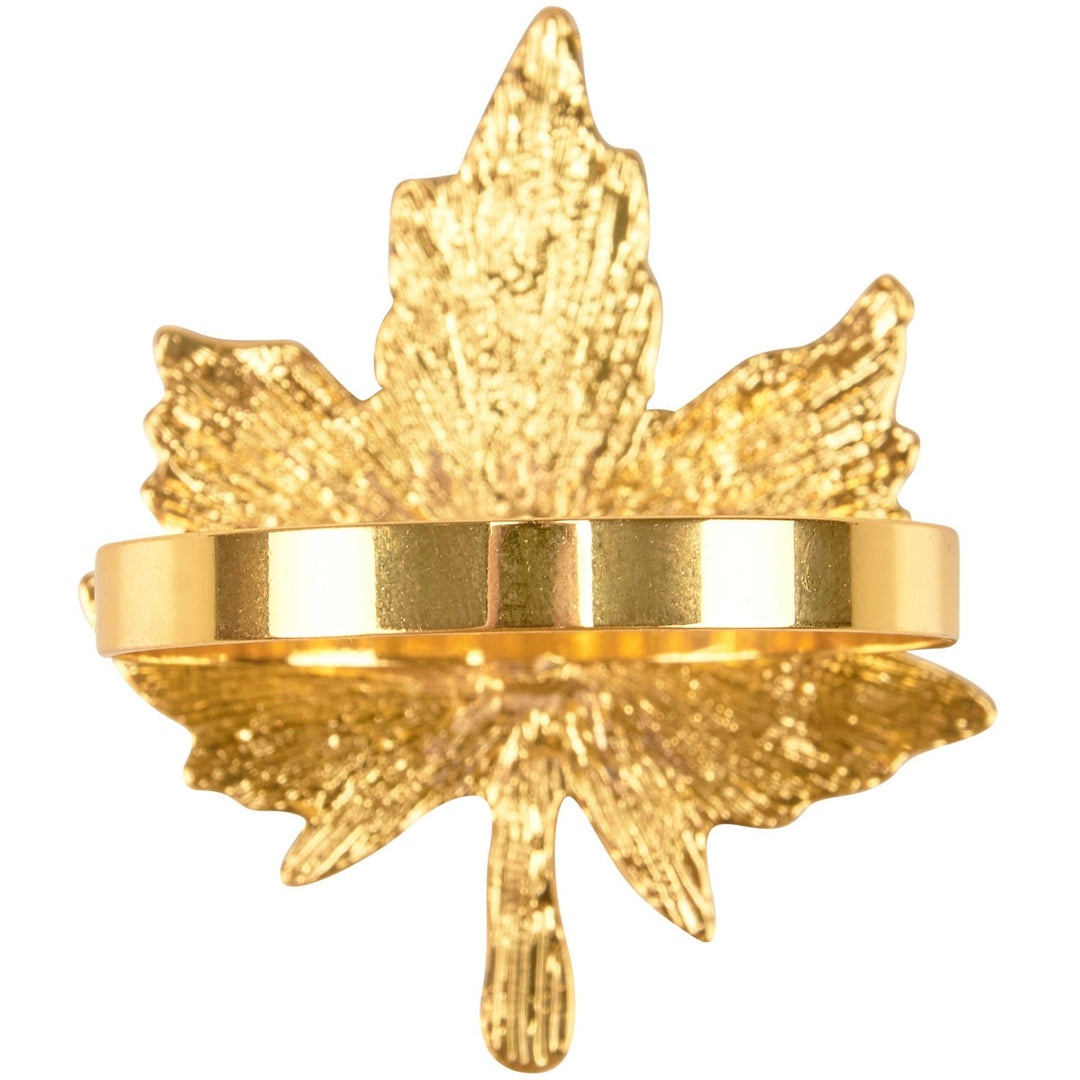 Gold Leaf Napkin Ring - The Collective Park City