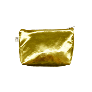 Gold Metallic Travel Bag - The Collective Park City