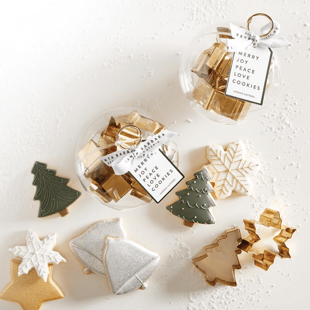 Gold Ornament Cookie Cutter Set - The Collective Park City