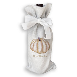 Gold Pumpkin: White Guest Towel / No, Keep Words / - The Collective Park City