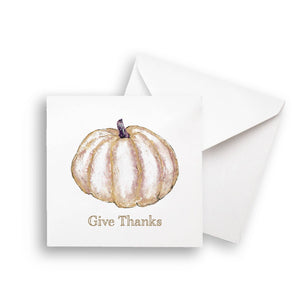 Gold Pumpkin: White Guest Towel / No, Keep Words / - The Collective Park City