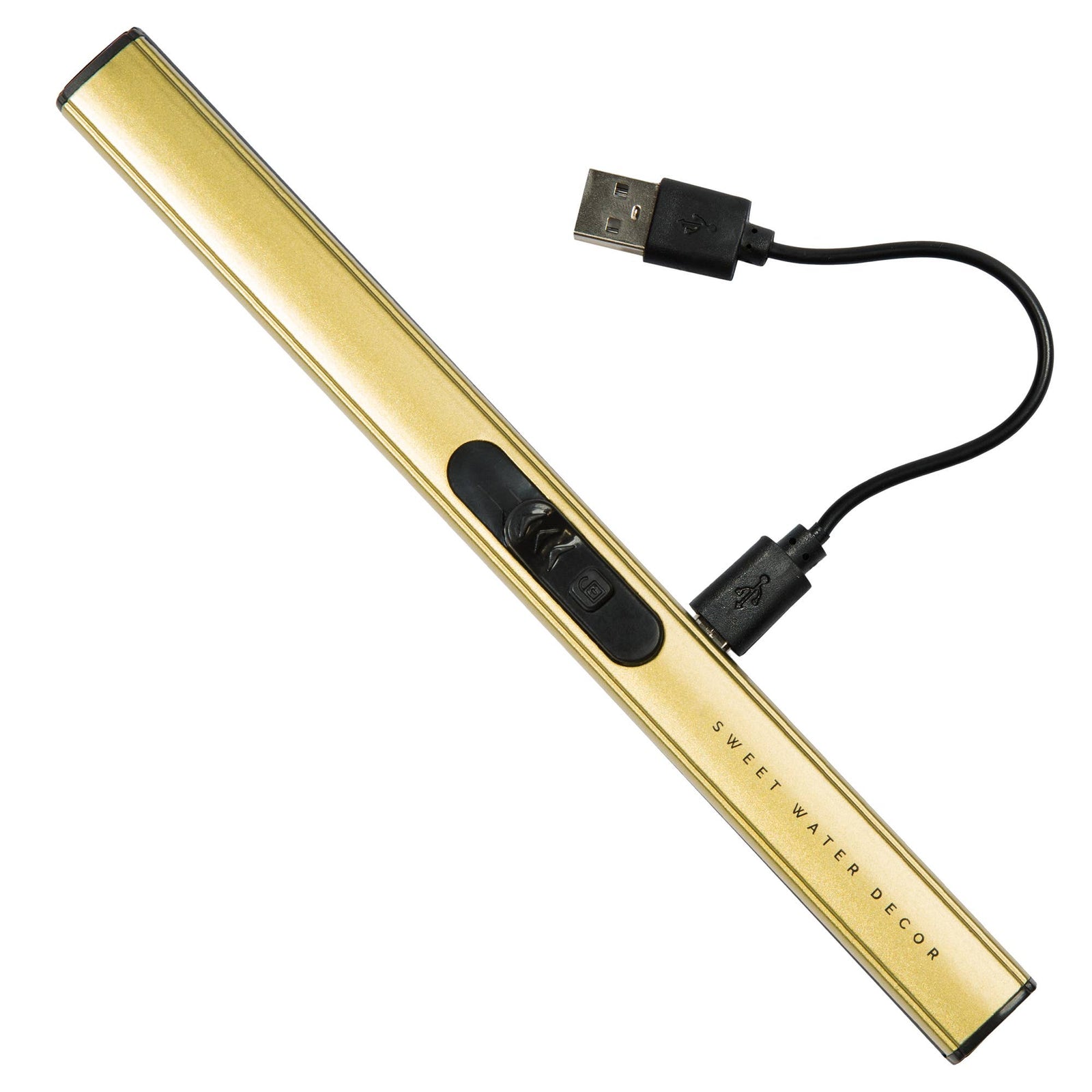 Gold Rechargeable Electric Lighter - Home Decor & Gifts - The Collective Park City