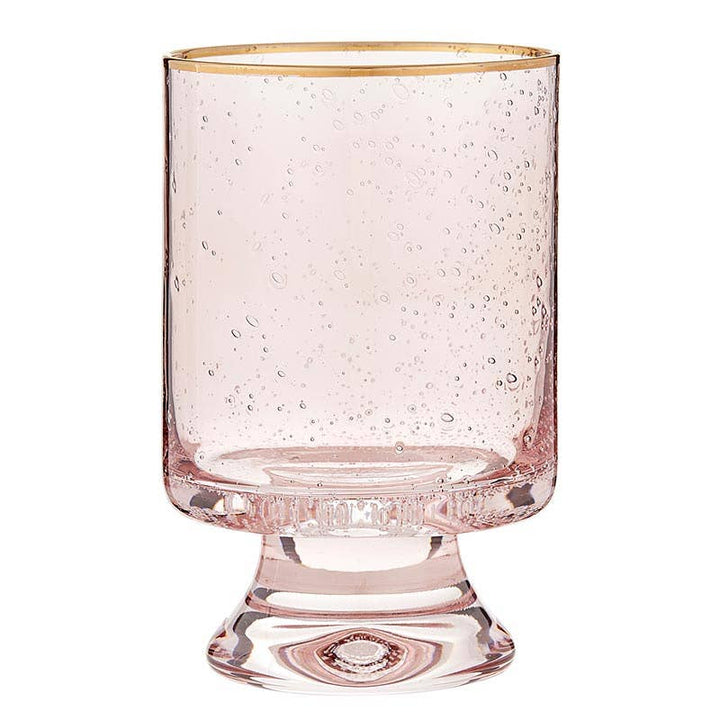 Gold Rimmed Glass - Blush - Old Fashioned - The Collective Park City