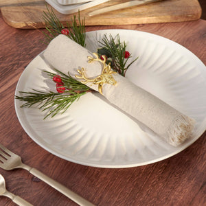 Golden Deer Napkin Ring - The Collective Park City