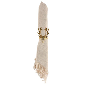 Golden Deer Napkin Ring - The Collective Park City