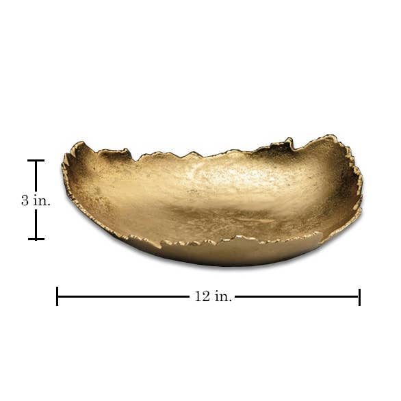 Golden Torn Texture 3 - Point Bowl - The Collective Park City
