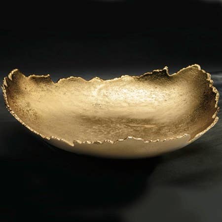 Golden Torn Texture 3 - Point Bowl - The Collective Park City