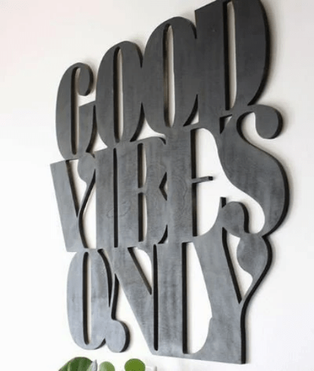 Good Vibes Only: Black / Small - The Collective Park City
