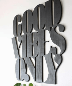 Good Vibes Only: Black / Small - The Collective Park City