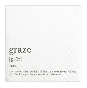 Graze Paper Cocktail Napkins - The Collective Park City
