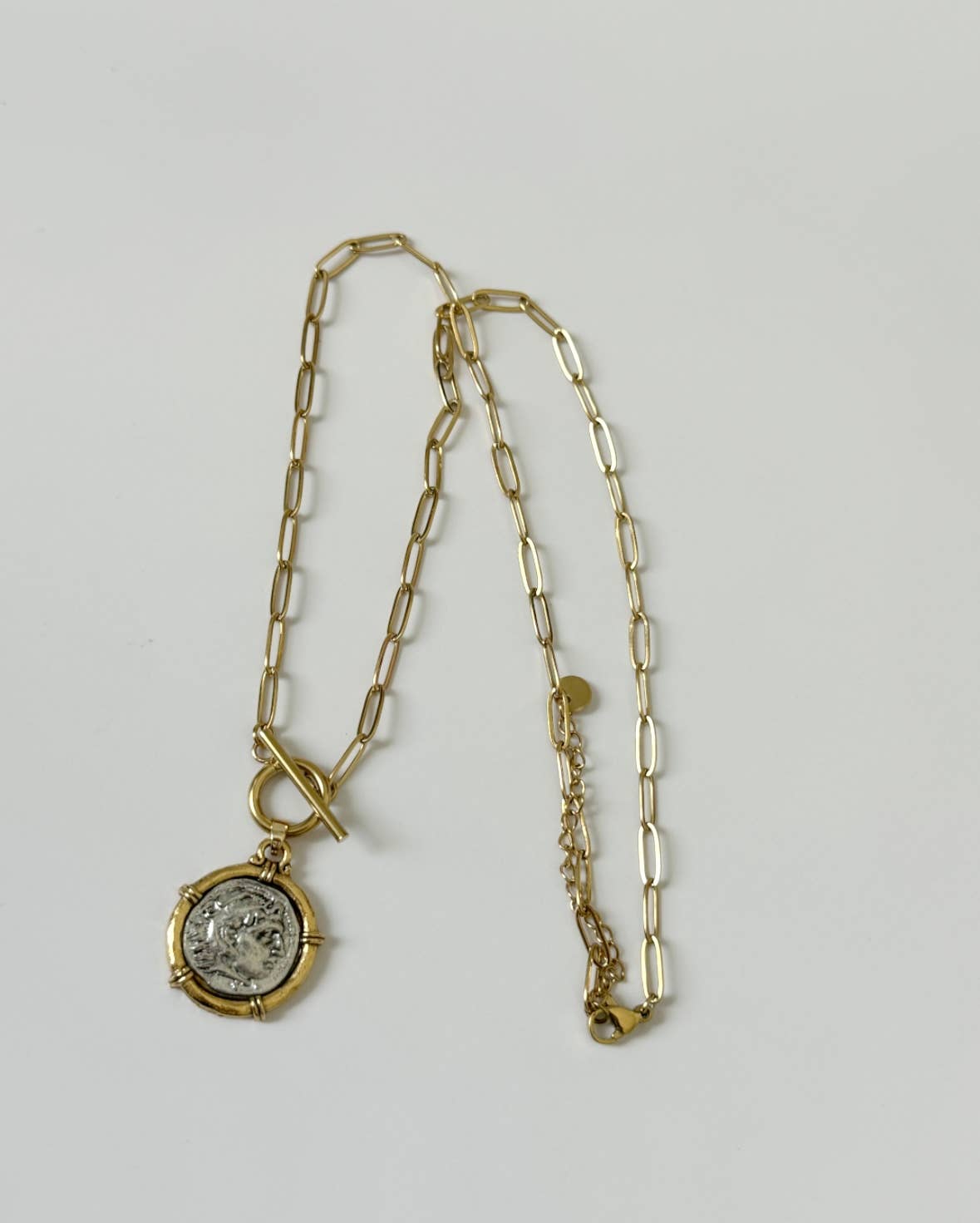 Greek Coin Necklace - The Collective Park City