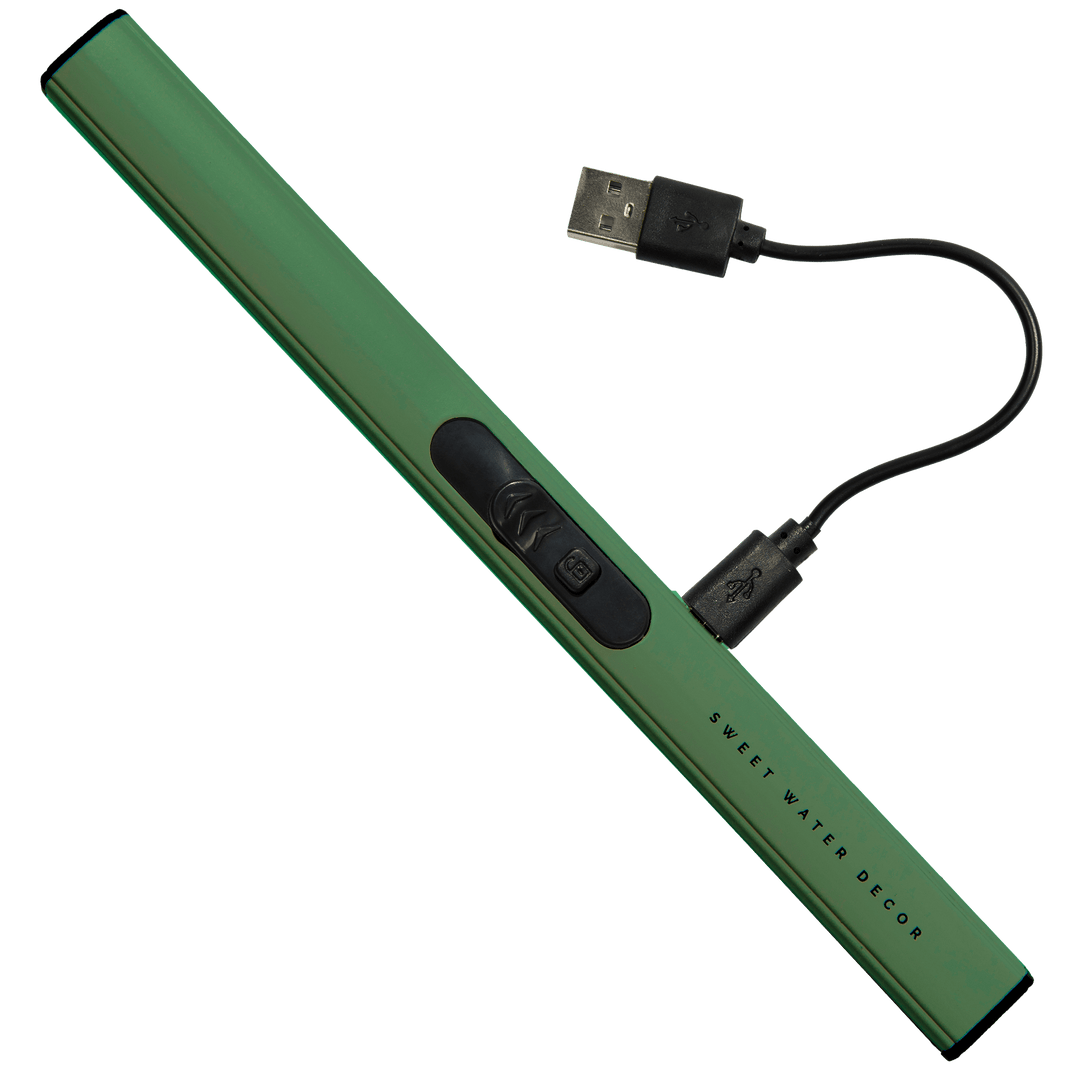 Green Rechargeable Electric Lighter - Home Decor - The Collective Park City