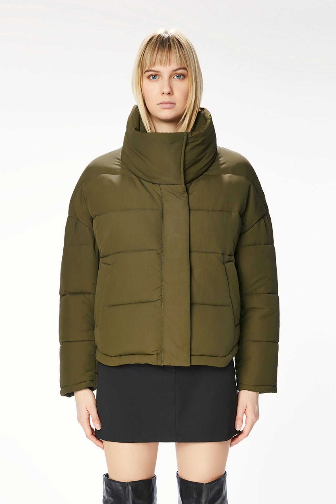 Quilted Short Park Jacket City Collective - The