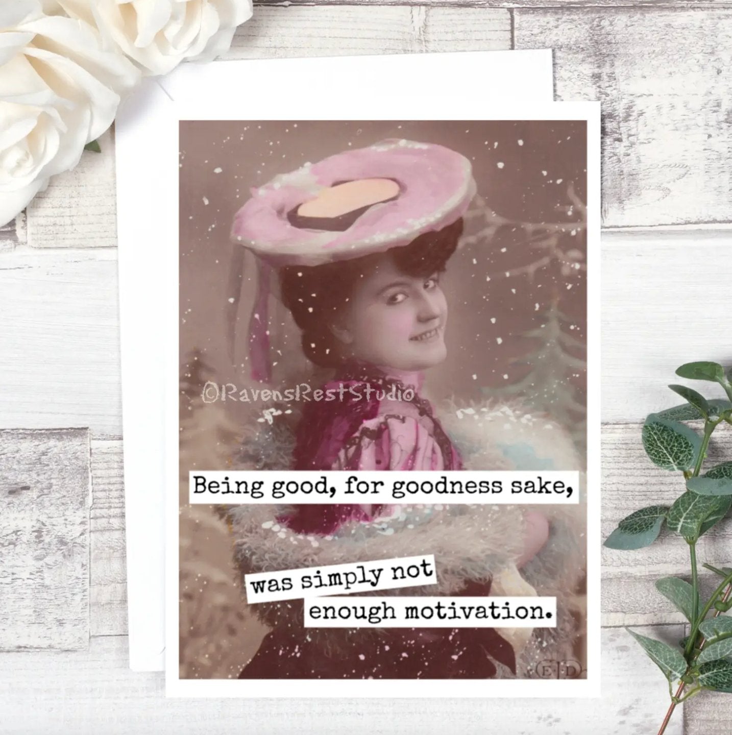 Greeting Card - Being Good... - The Collective Park City