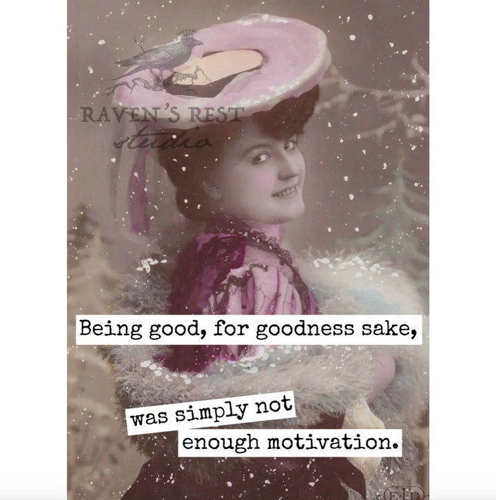 Greeting Card - Being Good... - The Collective Park City