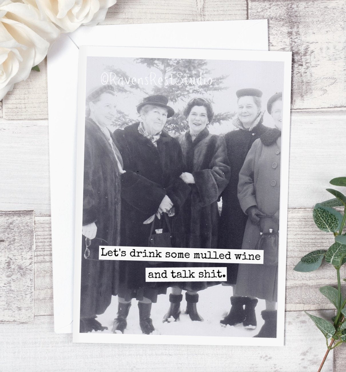 Greeting Card - Talk Shit - The Collective Park City