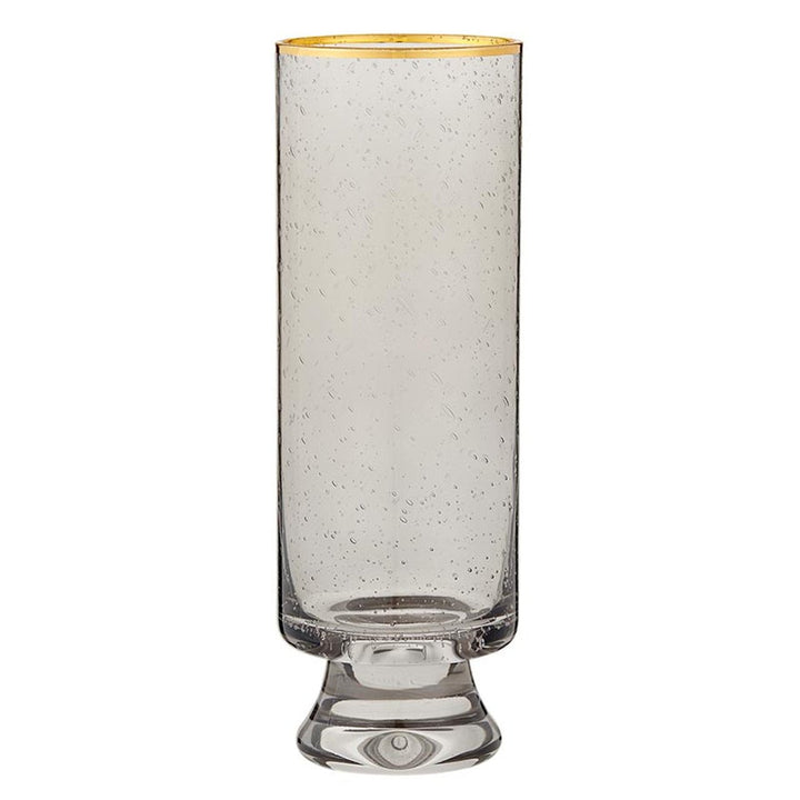 Grey &amp; Gold Champagne Glass - The Collective Park City