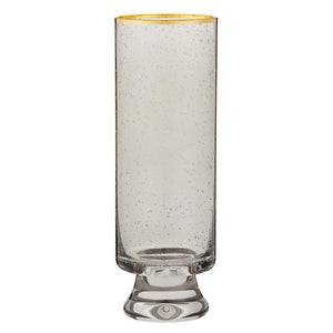 Grey & Gold Champagne Glass - The Collective Park City