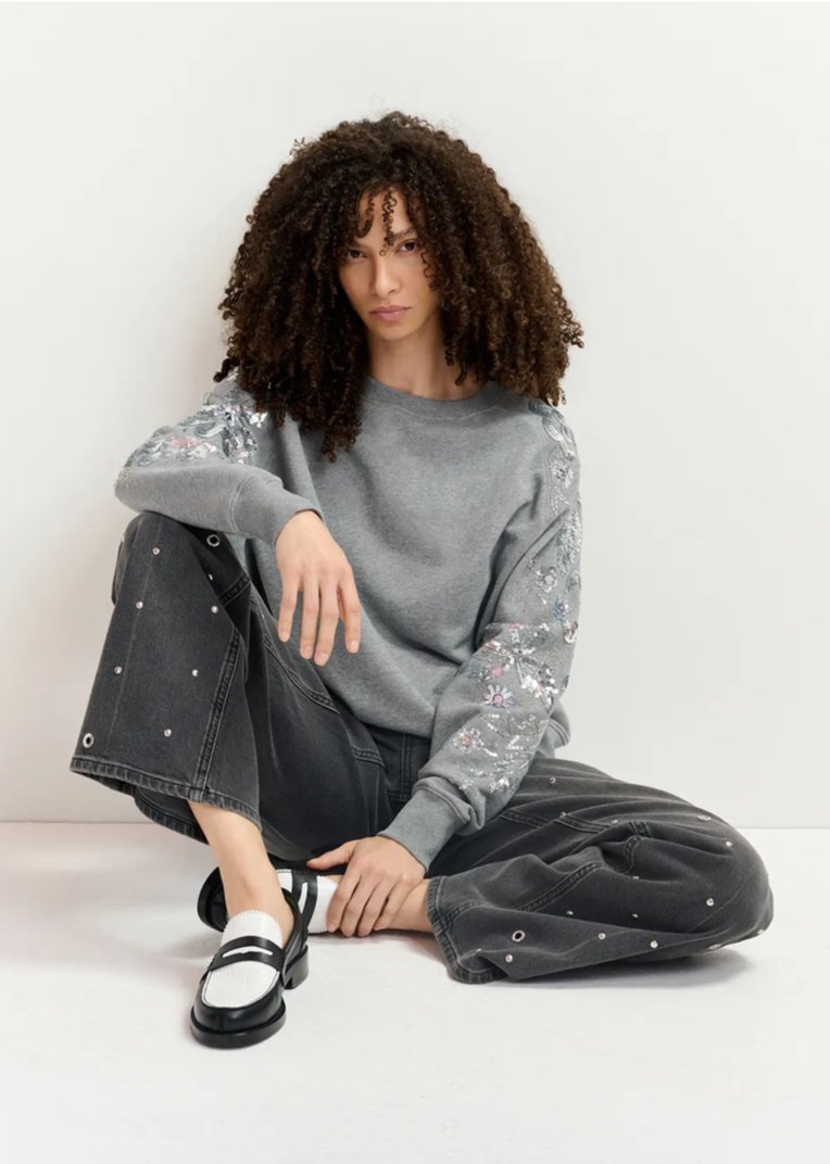 Guepe Embroidered Sweatshirt - The Collective Park City