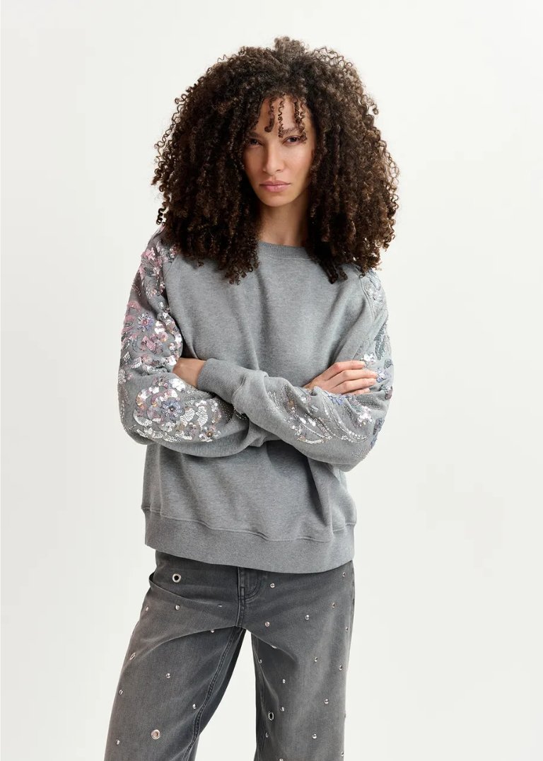 Guepe Embroidered Sweatshirt - The Collective Park City