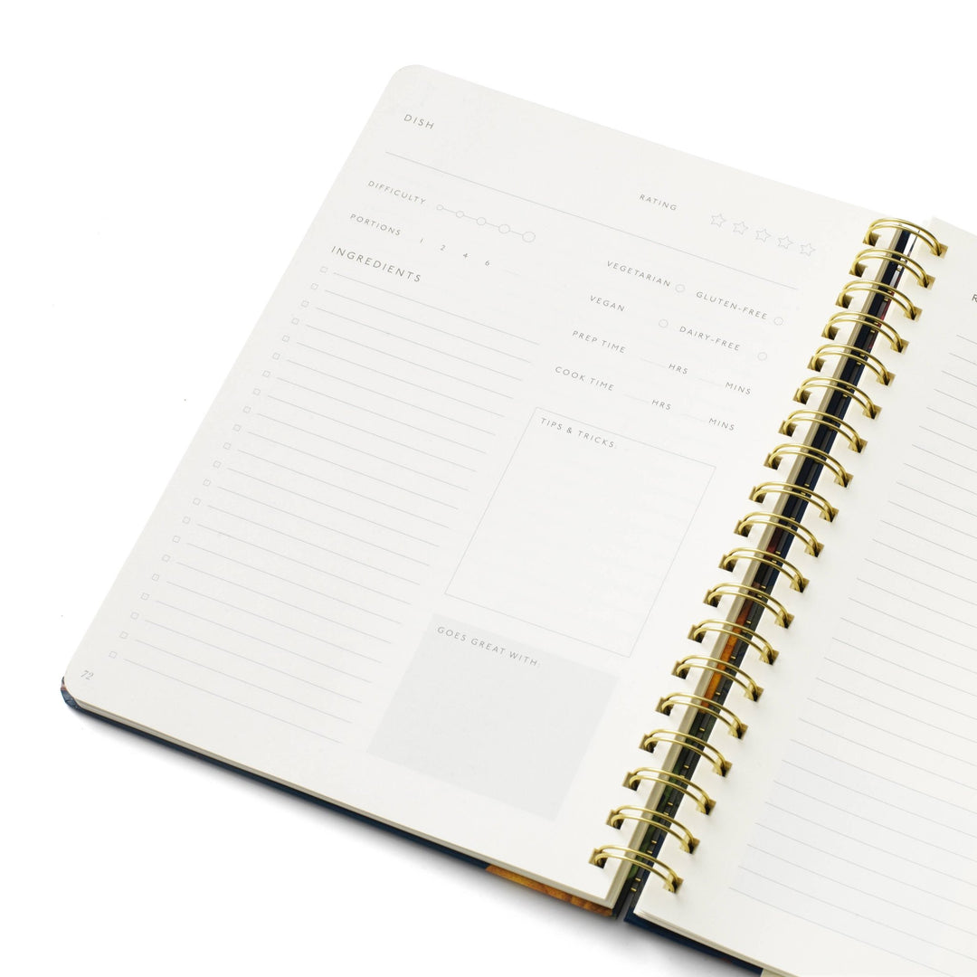 Guided Recipe Journal - Botanical - The Collective Park City