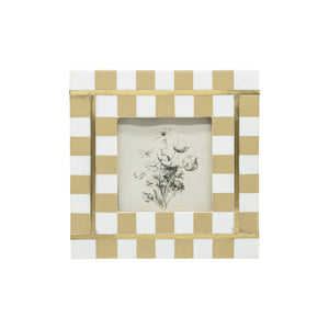 Gwendolyn Check Photo Frame - 4X4 - The Collective Park City