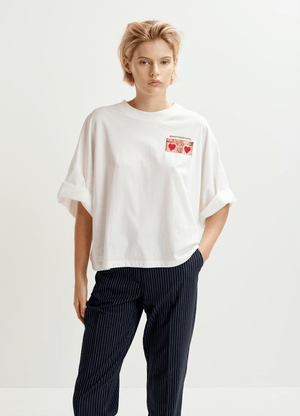 Hadio Embroidered T-Shirt - The Collective Park City