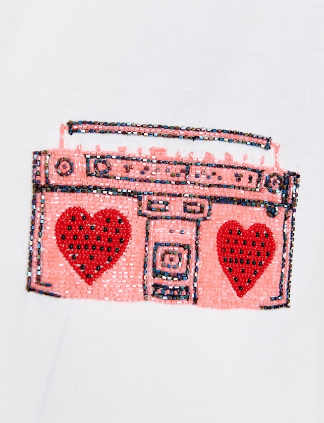 Hadio Embroidered T-Shirt - The Collective Park City