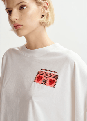 Hadio Embroidered T-Shirt - The Collective Park City
