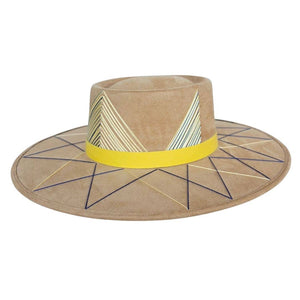 Hallie Telescope Crown Hat - Camel - The Collective Park City