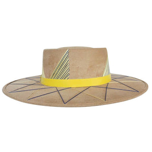 Hallie Telescope Crown Hat - Camel - The Collective Park City