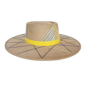 Hallie Telescope Crown Hat - Camel - The Collective Park City