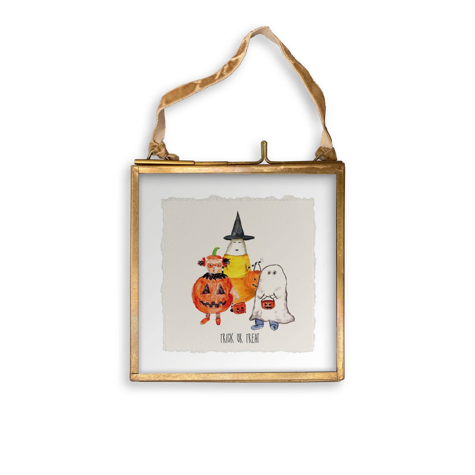 Halloween Gang: White Guest Towel / No, Keep Words / - The Collective Park City