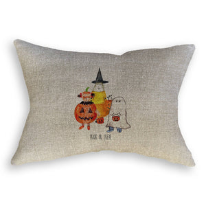 Halloween Gang: White Guest Towel / No, Keep Words / - The Collective Park City