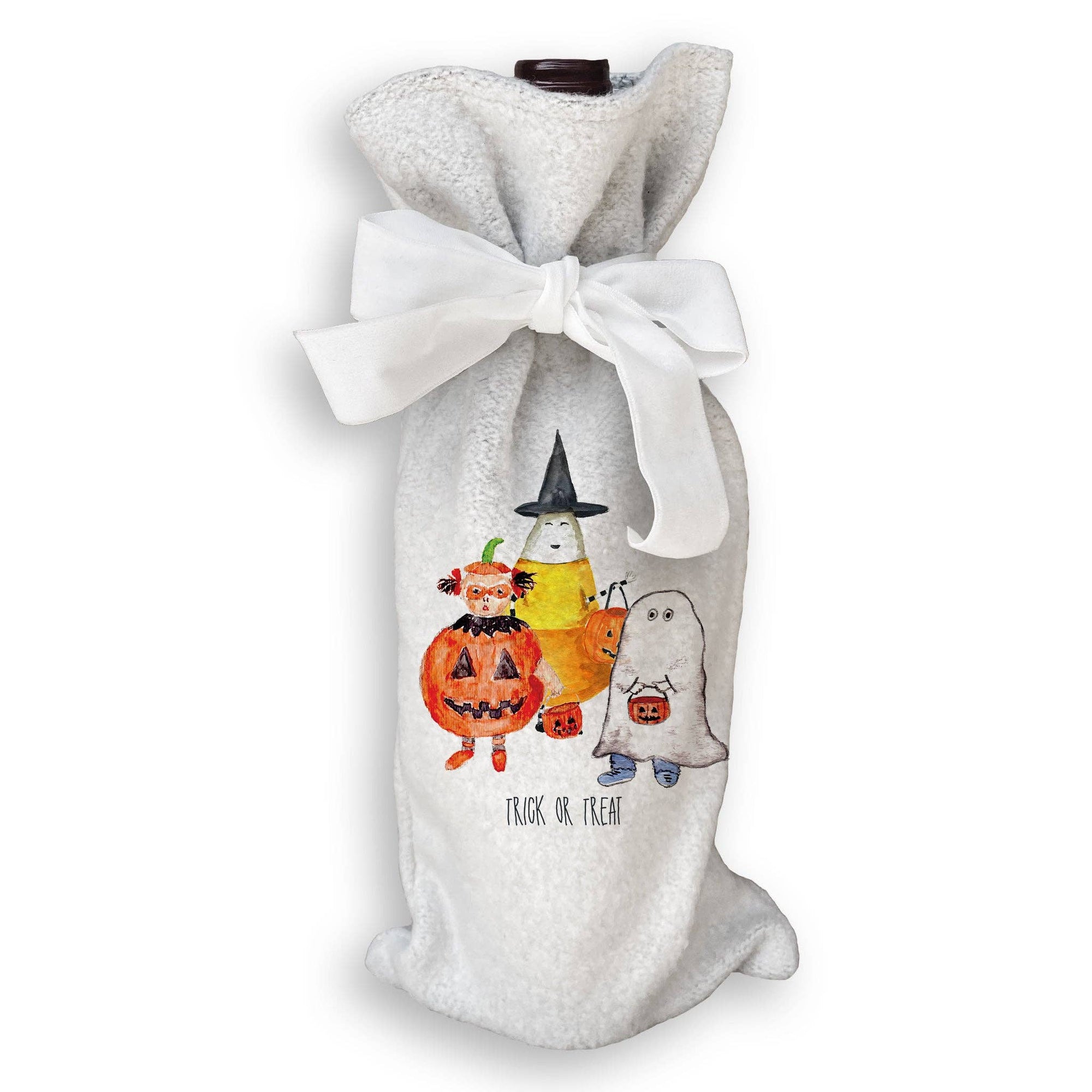 Halloween Gang: White Guest Towel / No, Keep Words / - The Collective Park City